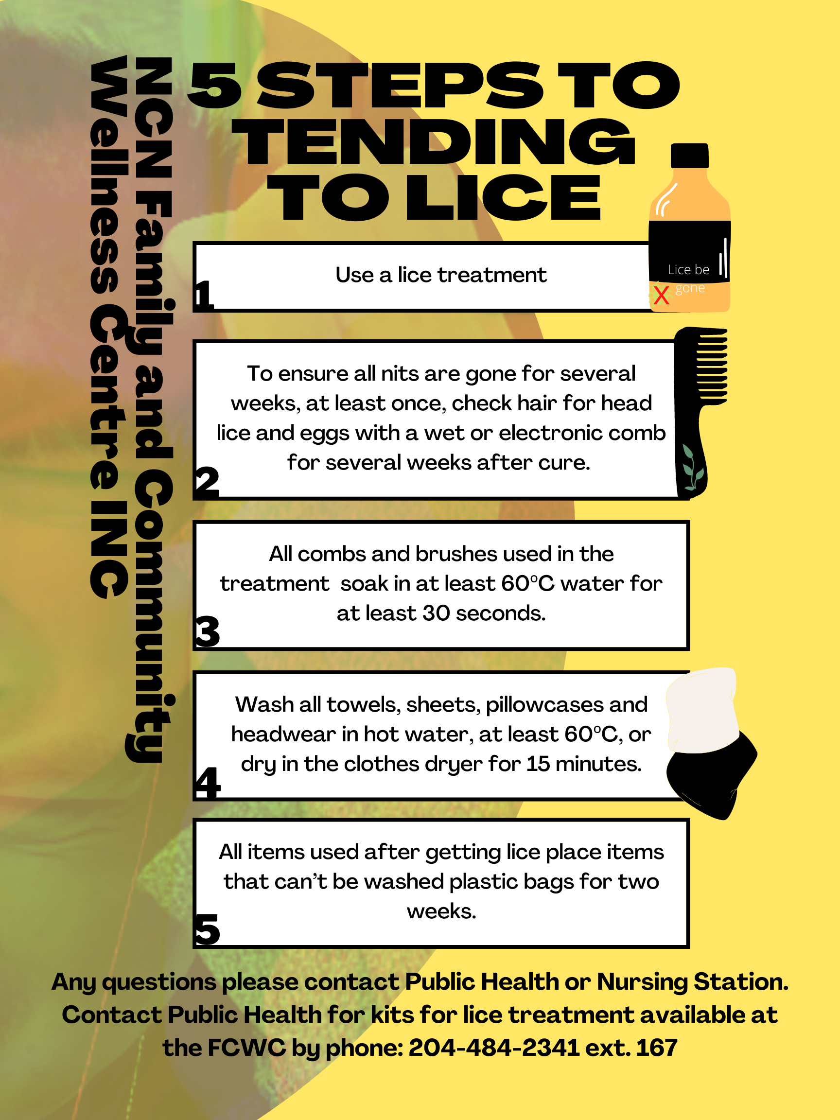 5 Steps to Tending to Lice